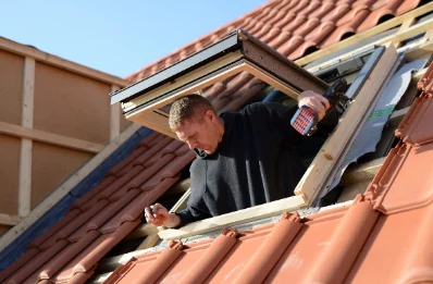 Pose de fenêtres de toit Velux à Dammard